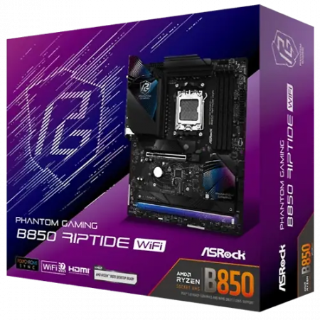 Материнская плата ASRock B850 RIPTIDE WIFI черный