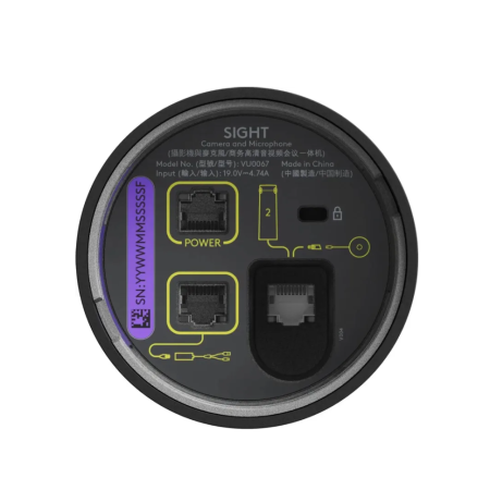 Веб-камера LOGITECH WebCam Sight (960-001510) черный