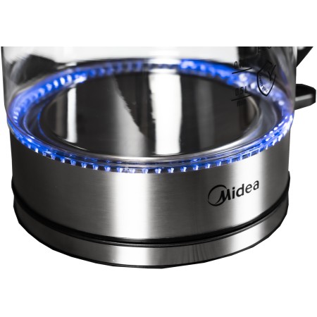 Электрический чайник Midea MK-17G01F черный