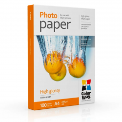 Фотобумага COLORWAY (10x15) 100л 220 г/м² DH220 белый
