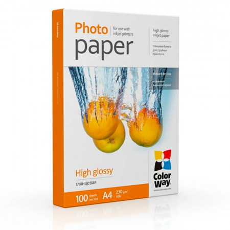 Фотобумага COLORWAY (10x15) 100л 220 г/м² DH220 белый