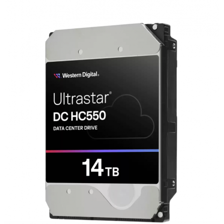 14 ТБ Жесткий диск Western Digital Ultrastar DC HC550 (WUH721814ALE6L4) серый