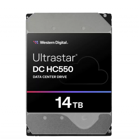 14 ТБ Жесткий диск Western Digital Ultrastar DC HC550 (WUH721814ALE6L4) серый