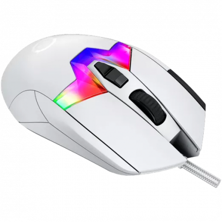 Мышь проводная Lorgar MSP80 (LRG-MSP80-WH) белый