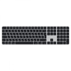 Клавиатура беспроводная Apple Magic Keyboard with Touch ID and Numeric Keypad (MXK83RS/A) черный