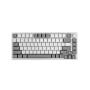 Клавиатура проводная Ajazz AK820 Red Switch серо-белый