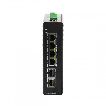 Коммутатор BDCOM IES200-L25-4P2S черный