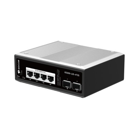 Коммутатор BDCOM IES200-L25-4T2S черный