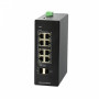 Коммутатор BDCOM IES200-L25-8P2S черный