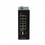 Коммутатор BDCOM IES200-L25-8P2S черный
