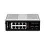 Коммутатор BDCOM IES200-L25-8P2S черный