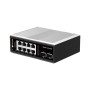 Коммутатор BDCOM IES200-L25-8P2S черный