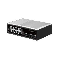 Коммутатор BDCOM IES200-L25-8P4S черный
