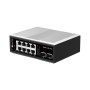 Коммутатор BDCOM IES200-L25-8T2S черный