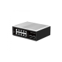 Коммутатор BDCOM IES200-L25-8T2S черный