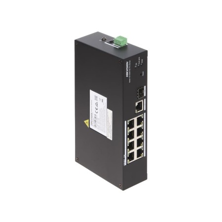 Коммутатор Hikvision DS-3T1310P-SI/HS черный