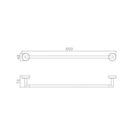 Полотенцедержатель Raglo R320.01 хром