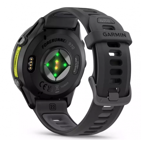 Смарт-часы Garmin Forerunner 970 (010-02969-10) черно-желтый (1 ремешок)