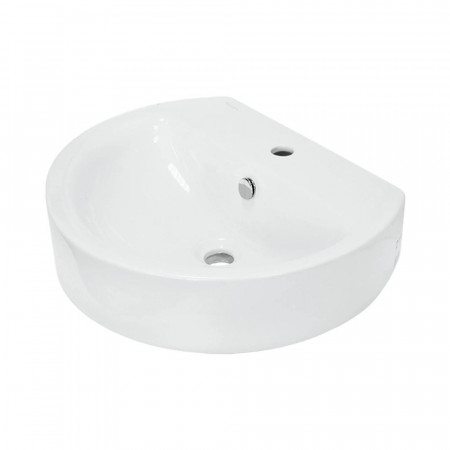 Раковина Sanita Luxe Best 55 ВКС (WB.PD/Best/55-C/WHT.G/S1) белый