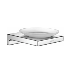 Мыльница стеклянная Rose RG1803 хром Мыльница стеклянная Rose RG1803 хром