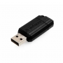 32 ГБ USB Флеш-накопитель VERBATIM PinStripe (49064) черный