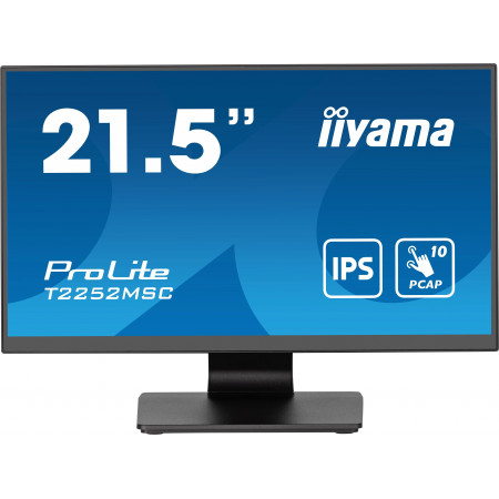 21.5" Монитор Iiyama ProLite (T2252MSC-B2) черный