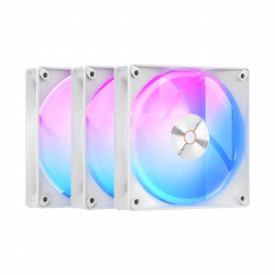 Вентилятор для корпуса Ocypus Delta F12 WH ARGB 3-IN-1 3x (Delta-F12-WH3AM00X-GL) белый