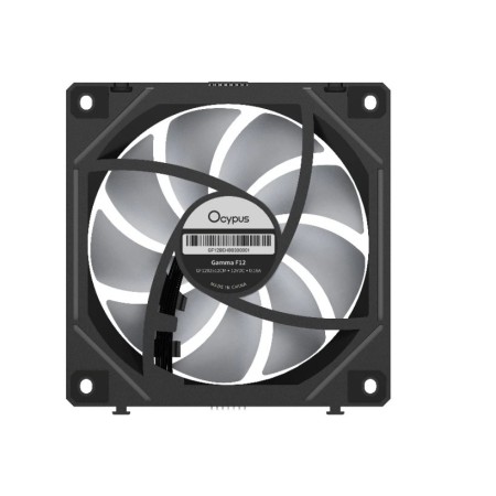 Вентилятор для корпуса Ocypus Gamma F12 UNI BK ARGB REVERSE (Gamma-F12-BK3AM01U-GL) черный