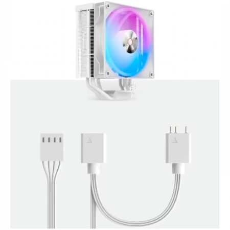 Вентилятор для процессора Ocypus Delta A40 WH (Delta-A40-WH1NAWN00X-GL) белый