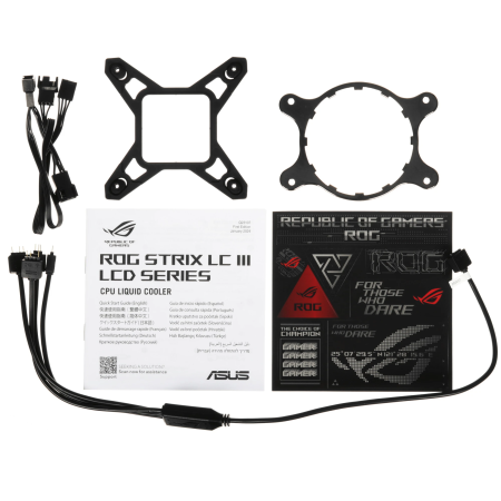 Система водяного охлаждения ASUS ROG STRIX LC III 360 ARGB LCD (90RC00W1-M0UAY0) черный