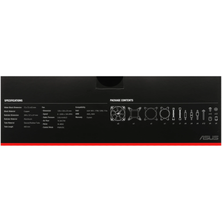 Система водяного охлаждения ASUS ROG STRIX LC III 360 ARGB LCD (90RC00W1-M0UAY0) черный
