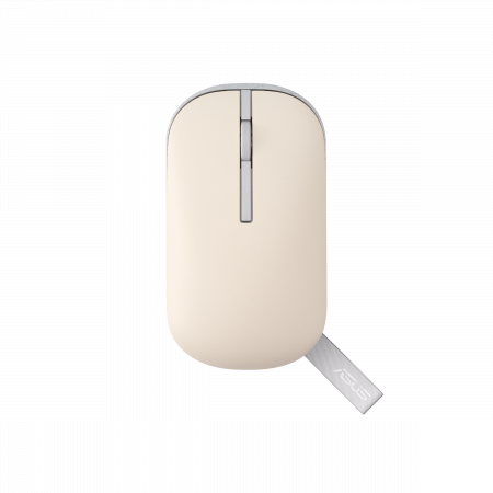 Мышь беспроводная ASUS Marshmallow MD100 (90XB07A0-BMU0A0) бежевый