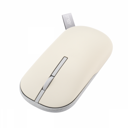 Мышь беспроводная ASUS Marshmallow MD100 (90XB07A0-BMU0A0) бежевый