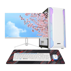 Core i5-12400F-2.5GHz/B760/RAM 32GB/SSD 1TB (M.2)/RTX4060Ti-8GB/no DVD/700W/Монитор 27" Sanc 180Hz белый