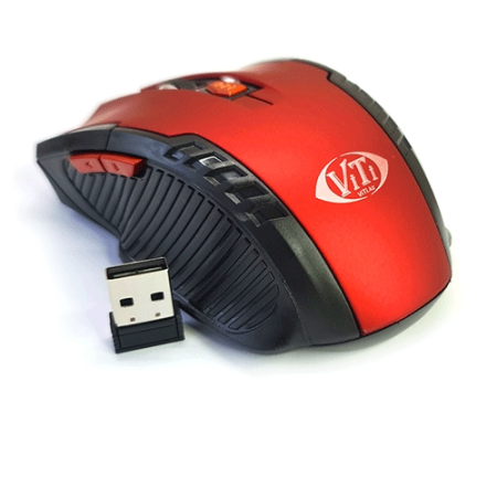 Мышь беспроводная ViTi HK078 красный