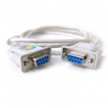 Кабель DB9- DB9 ViTi (DB9 f/f) 1.3 м белый