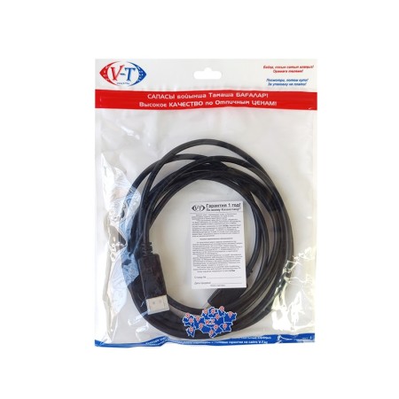 Кабель DisplayPort - DisplayPort ViTi (727) 2 м черный