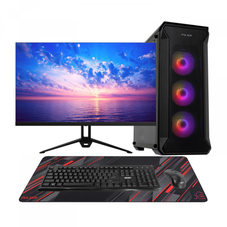Core i5-14400F-2.5GHz/B760/RAM 32GB/SSD 1TB (M.2)/RTX5060-8GB/no DVD/600W//Монитор 27" Sanc 180Hz/k