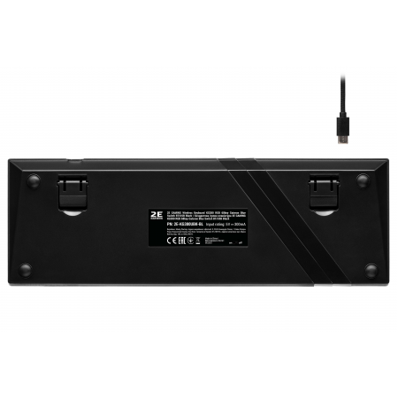 Клавиатура проводная 2E GAMING KG380 (2E-KG380UBK-BL BLUE SWITCH) черный