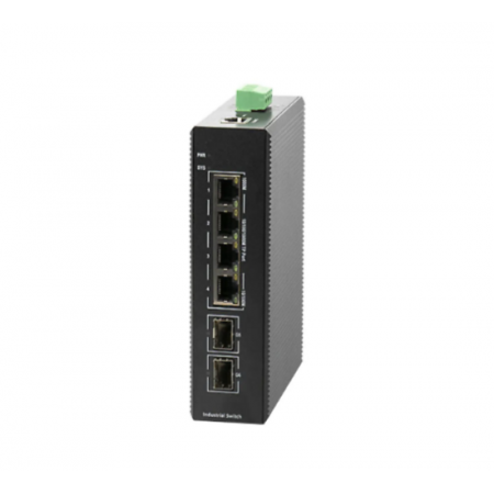 Коммутатор BDCOM IES200-L25-8T4S черный