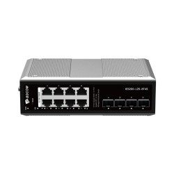 Коммутатор BDCOM IES200-L25-8T4S черный