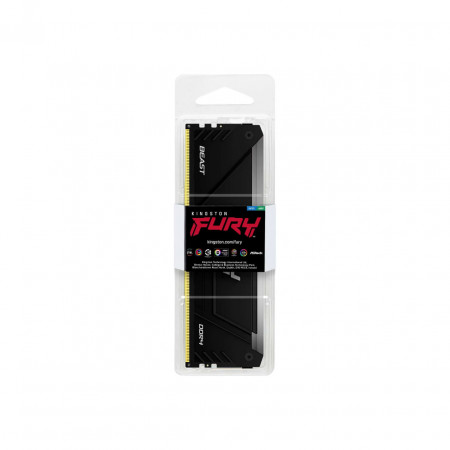 Оперативная память Kingston Fury Beast KF432C16BB2A/8WP 8 Гб черный