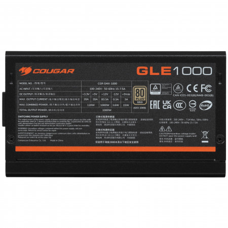 Блок питания Cougar GLE 1000 (CGR CMX-1000) черный