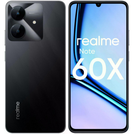 Смартфон Realme Note 60X 4 ГБ/128 ГБ черный (Black)