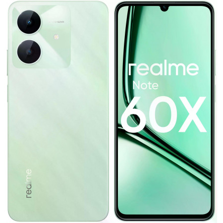 Смартфон Realme Note 60X 4 ГБ/128 ГБ зеленый (Green)