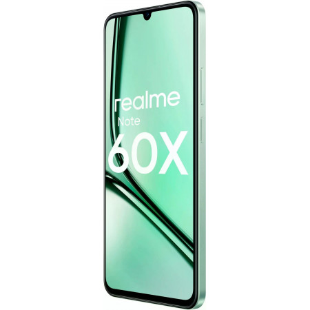 Смартфон Realme Note 60X 4 ГБ/128 ГБ зеленый (Green)