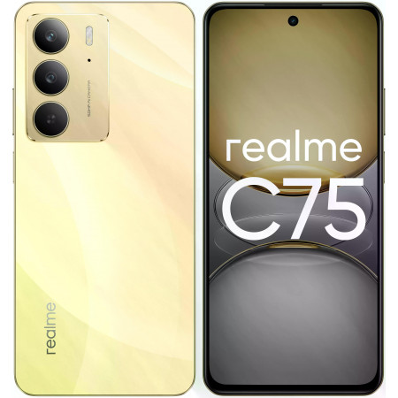 Смартфон realme C75 8 ГБ/256 ГБ золотой (Gold)