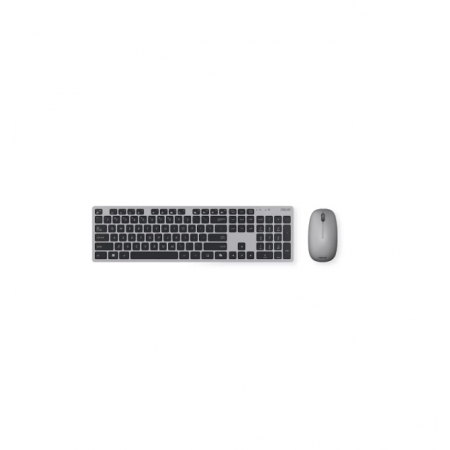 Клавиатура + мышь беспроводная Asus Wireless W5000 (90XB0430-BKM330) серый Клавиатура + мышь беспроводная Asus Wireless W5000 (90XB0430-BKM330) серый