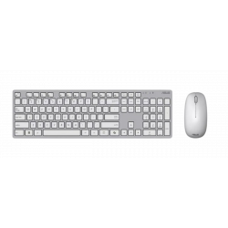 Клавиатура + мышь беспроводная Asus Wireless W5000 (90XB0430-BKM3D0) белый