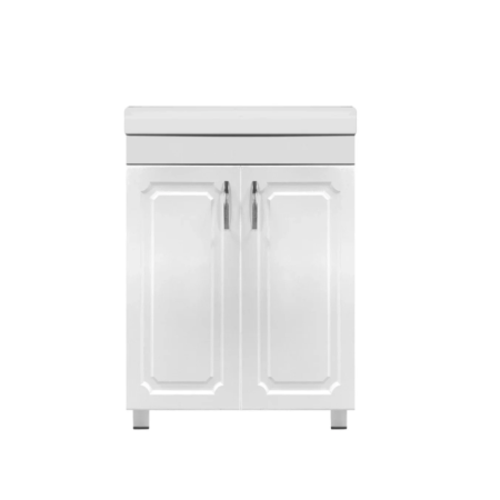 Тумба под раковину ORBITA-4 Енисей Классик Breeze 60 (ENСBreeze6002DFBel) (БЕЗ РАКОВИНЫ) белый